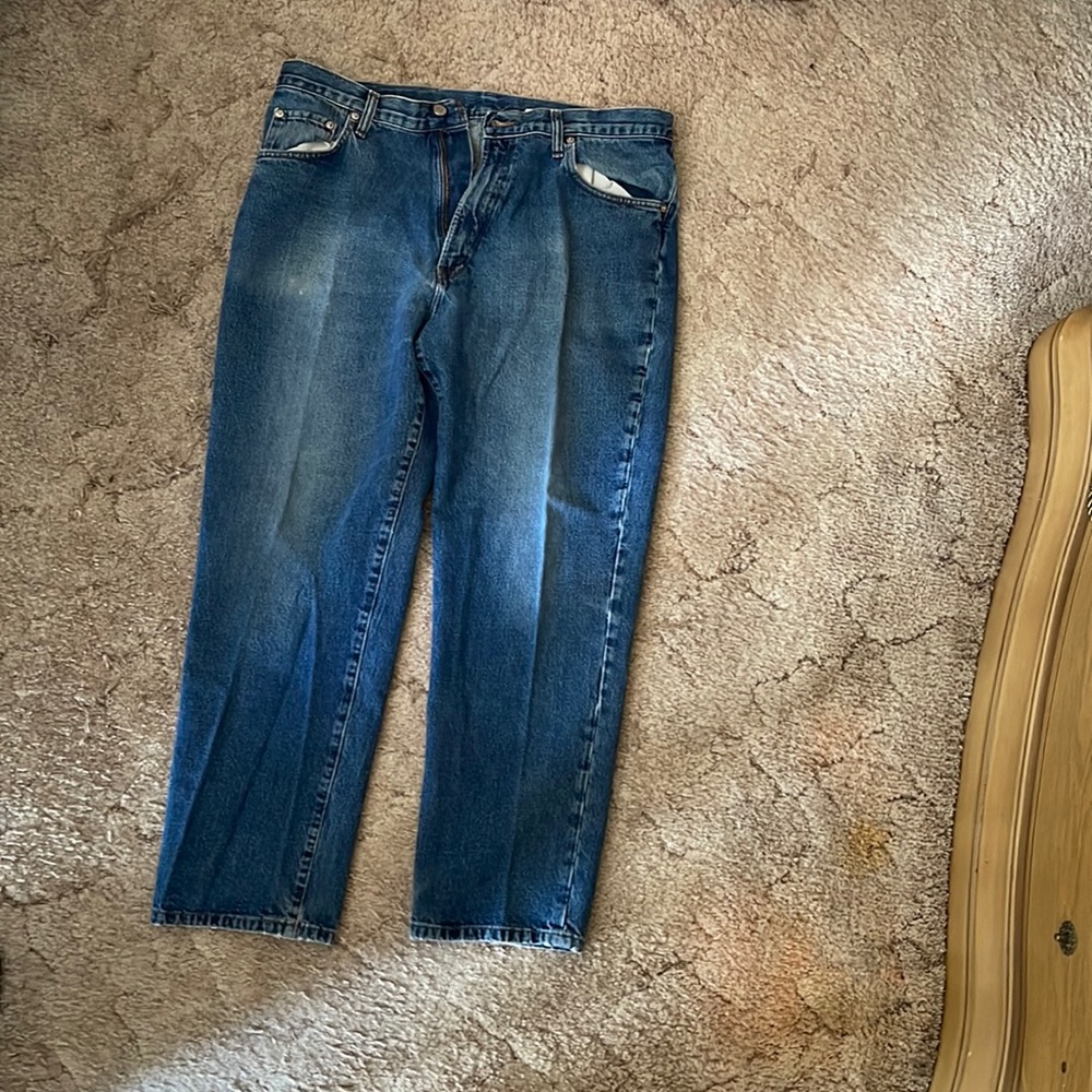 RRL Ralph Lauren Classic Straight-Leg Blue Jeans